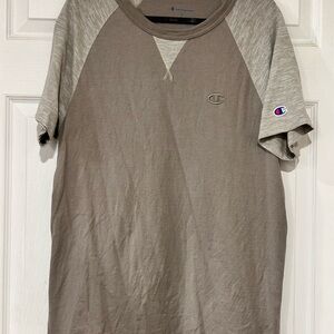 Champion Men's Tan Raglan T-Shirt